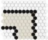 Dunin House Loves Mini Hexagon Stripe 3.2.B Mat 26x30