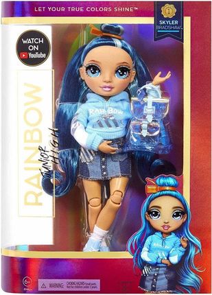 MGA Rainbow High Junior Fashion Doll  Skyler Bradshaw Blue