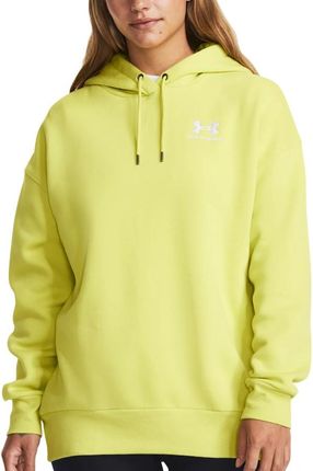 Bluza z kapturem Under Armour Essential Flc OS Hoodie-YLW 1379495-743 Rozmiar S