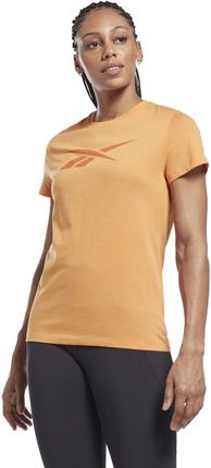 Damska Koszulka z krótkim rękawem Reebok Vector Graphic Tee Ht2401 – Pomarańczowy