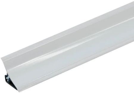 Listwa przyblatowa wklęsła szeroka BL CEZAR 33mm PVC 3m Białe