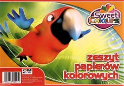 Zdjęcie Sweet Colours Zeszyt Papierów Kolorowych A5 - Dynów