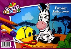 Zdjęcie Zeszyt Papierów Kolorowych A4 - Krzywiń
