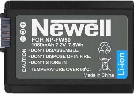 Akumulator Bateria Newell NP-FW50 do Sony SLT-A37 A7R II A6000 A6300 A7