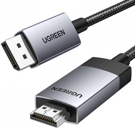 Kabel Displayport męski do HDMI męski Ugreen DP119 4K@60Hz 2m jednokierunkowy (15774)