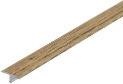 Zdjęcie Profil fugowy gładki aluminium laminat CEZAR 20mm 2,5m Dąb - Kobylin