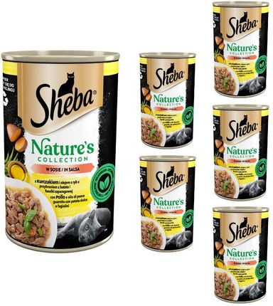Sheba Nature'S Collection Kurczak W Sosie 6x400g - zdjęcie 2