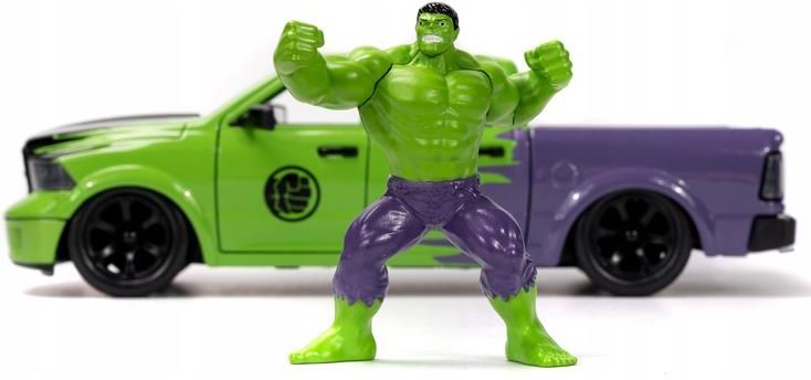 Jada Toys Ford Bronco 1973 Mit Groot Figur – Marvel Lizenz, 1:32 Maßstab, Aus Metall, Türen öffnen