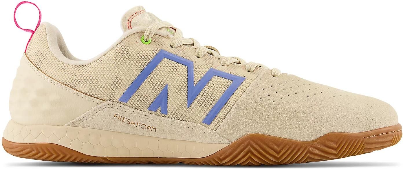 シューズ Audazo v6 Pro IN G6 Fresh Foam Buty futsalu New Balance Audazo Pro IN V6 Biały Brzoskwinia