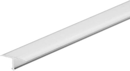 Profil fugowy gładki aluminium anoda CEZAR 20mm 2,5m Srebrny