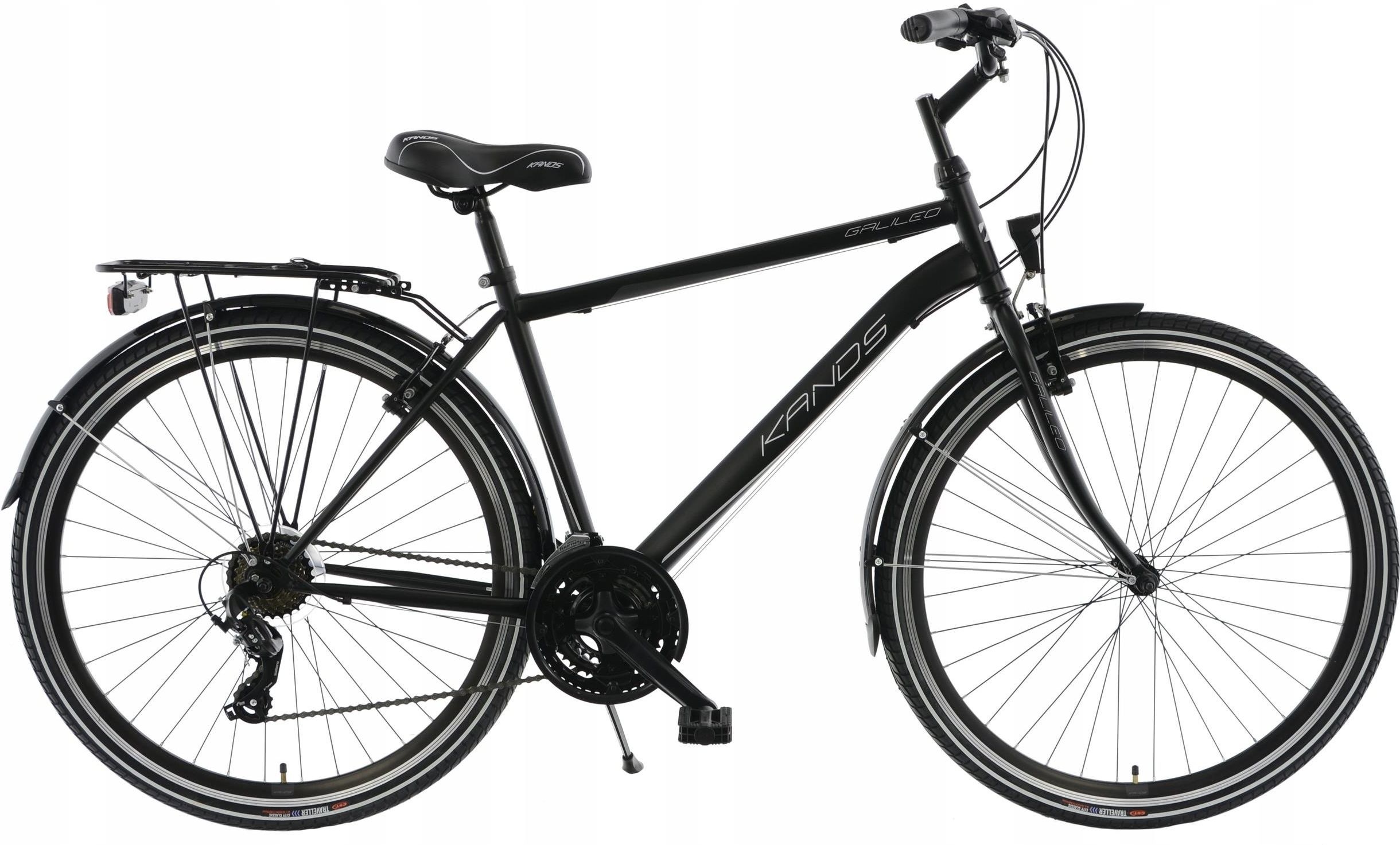 Kands Trekkingowy Galileo M21 Czarno Biały 28 2023 Rowery Turystyczne