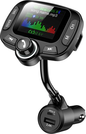 Transmiter samochodowy FM z Bluetooth GoGEN CTR603BTCN multifunkcyjny