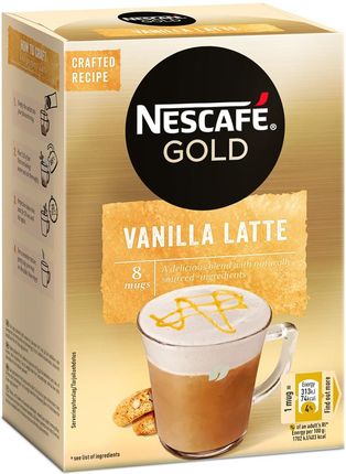 Nescafé Vanilla Latte 8sasz. Kawy Rozpuszczalnej