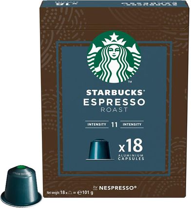 Nespresso Starbucks Espresso Roast 18kaps.