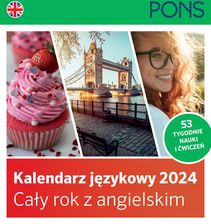 Zdjęcie Lektorklett Kalendarz językowy 2024 z angielskim PONS - Żory