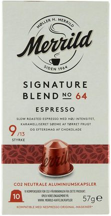 Nespresso Merrild Espresso 10kaps.