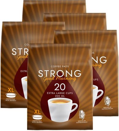 Senseo Kaffekapslen Strong Xl 100sasz.