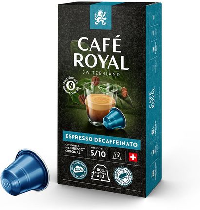 Nespresso Café Royal Espresso Decaffeinato 10kaps.
