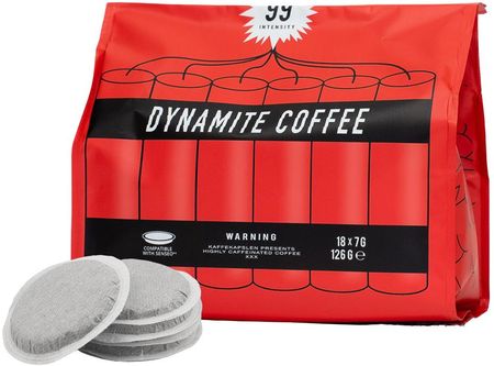 Senseo Kaffekapslen Dynamite Coffee 18sasz.