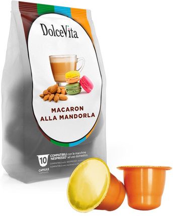 Nespresso Dolce Vita Macaron Alla Mandorla 10kaps.