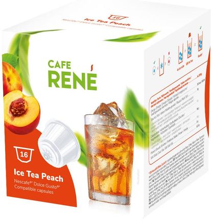 Dolce Gusto Dolcegusto Café René Peach Ice Tea 16kaps.