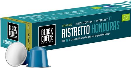 Nespresso Black Coffee Roasters Ristretto Honduras 10kaps.