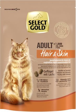 Select Gold Hair+Skin Adult Łosoś I Drób 300g