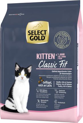 Select Gold Kitten Drób Z Łososiem 2,5kg