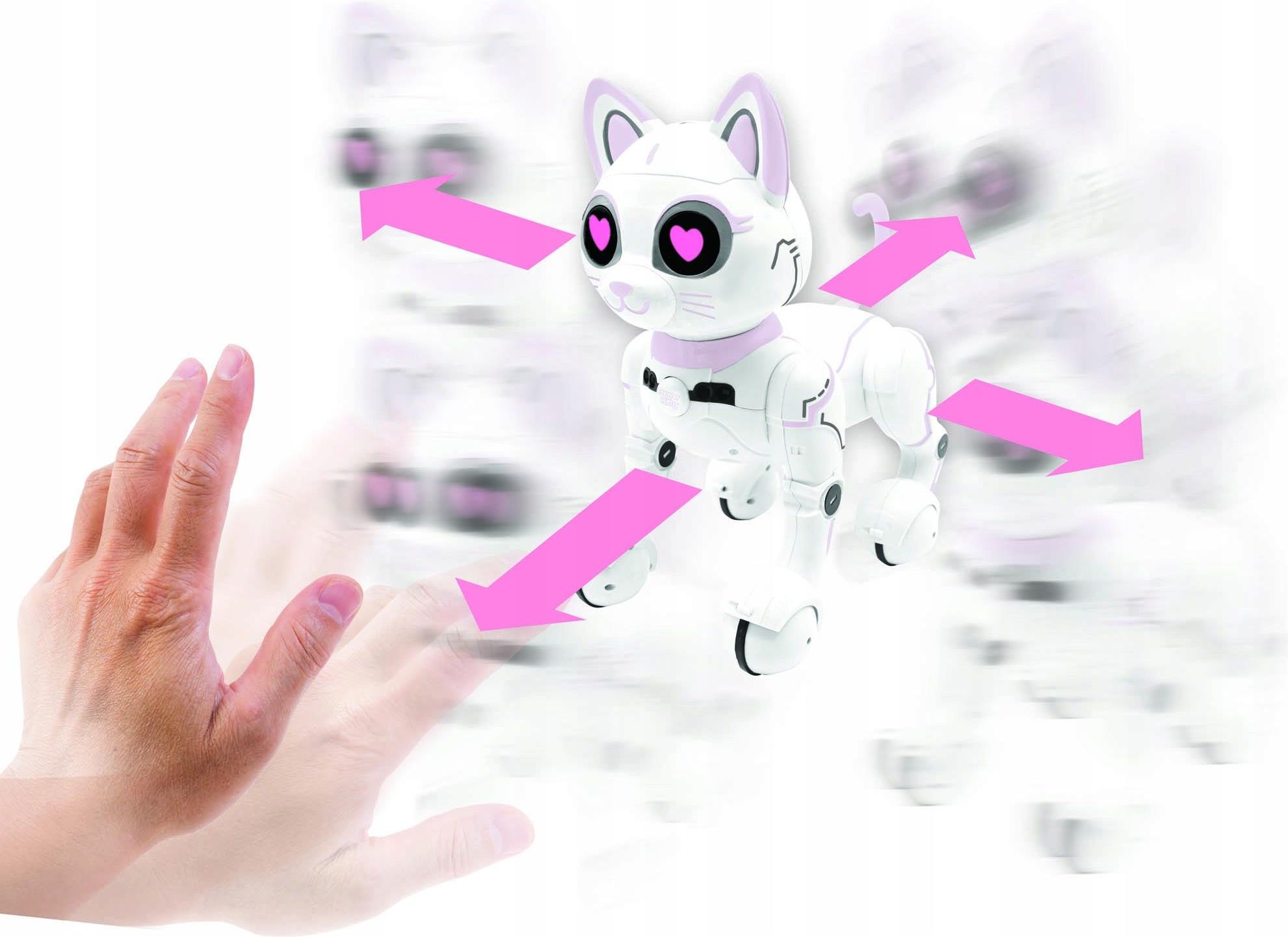 Lexibook Power Kitty Mój Sprytny Robot Kot Z Funkcją Programowania