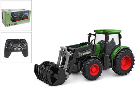 Kids Globe Zdalnie Sterowany Traktor 2,4 GHz 27Cm Zielono-Czerwony