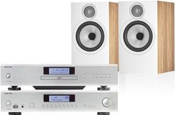 Rotel A12 Mkii Srebrny + Cd14 606 S3 Dąb