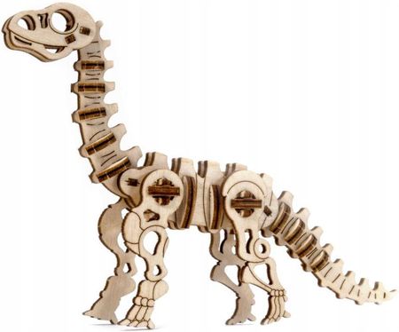 Wooden City Drewniane Puzzle 3D Dinozaur Diplodok
