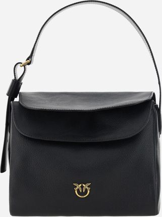 Torebka-listonoszka damska skórzana Pinko Handbag 101442A158 Czarna (8057769104991)