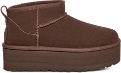 Zdjęcie Damskie Buty zimowe Ugg Classic Ultra Mini Platform 1135092-Bcdr – Brązowy - Ustka