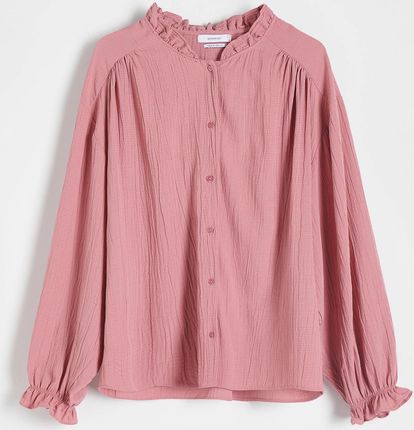 Reserved - Koszula z wiskozą - Różowy