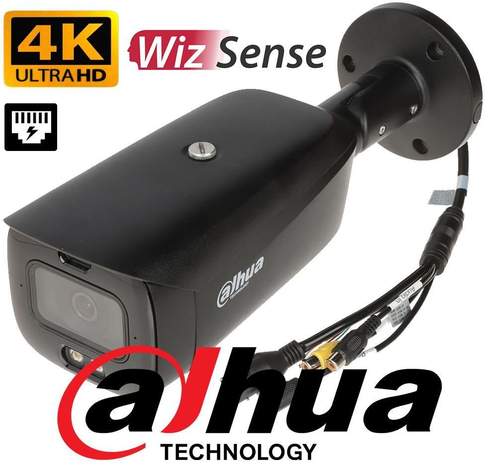 Kamera przemysłowa Dahua Kamera Ip Ipc-Hfw3849T1-As-Pv-0280B-S4-Black ...