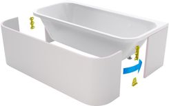 Zdjęcie Excellent Flex System Obudowado Zabudowy OBEXARA18WH - Łaziska Górne