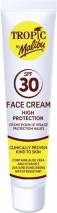 Tropic By Malibu Face Cream SPF30 Krem Do Twarzy 40ml