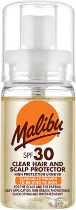 Malibu Clear Hair & Scalp Protector SPF30