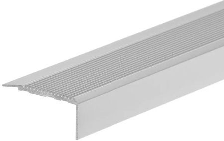 Profil schodowy szeroki aluminium anoda CEZAR 0,9m Srebrny