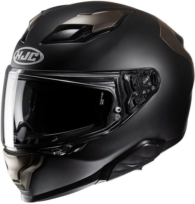 Kask motocyklowy Hjc Integralny F71 Semi Flat Black Titanium Czarny ...