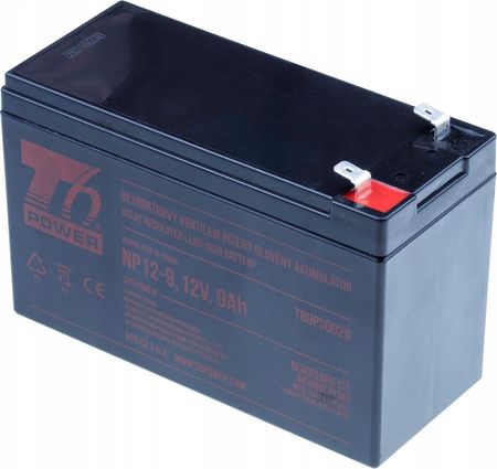 T6 Power Akumulator NP12-9 12V 9Ah (T6UPS0028)