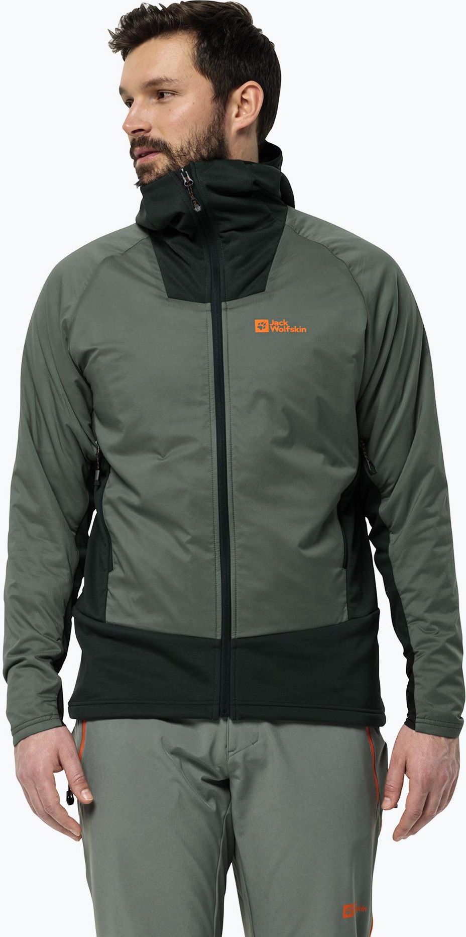 【新品】EVOLUTION MOUNTAIN BUSH LID Jack Wolfskin Kurtka Przeciwdeszczowa Męska Alpspitze Ins Hybrid