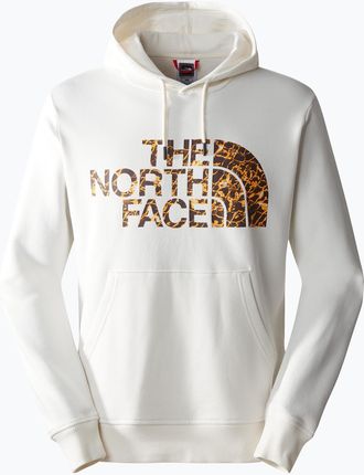 The North Face Bluza Męska Standard Hoodie Gardenia White Coal Brown Water Distortion Print