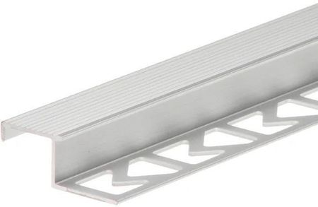 Profil schodowy ZET aluminium anoda CEZAR 2,5m Srebrny