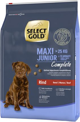 Select Gold Complete Maxi Junior Wołowina 4Kg