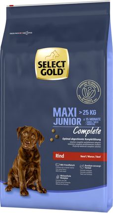 Select Gold Complete Maxi Junior Wołowina 12Kg