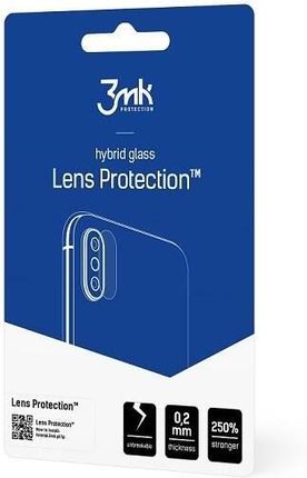 3Mk Szkło Hybrydowe Flexible Glass Lens Lenovo Moto G8 Plus Na Aparat 4 Szt