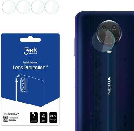 3Mk Szkło Hybrydowe Flexible Glass Lens Nokia G20 Na Aparat 4 Szt