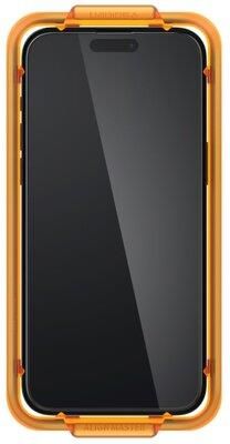 Spigen Szkło Hartowane Alm Glass Fc Do Apple Iphone 15 Pro Max 2 Szt Czarny